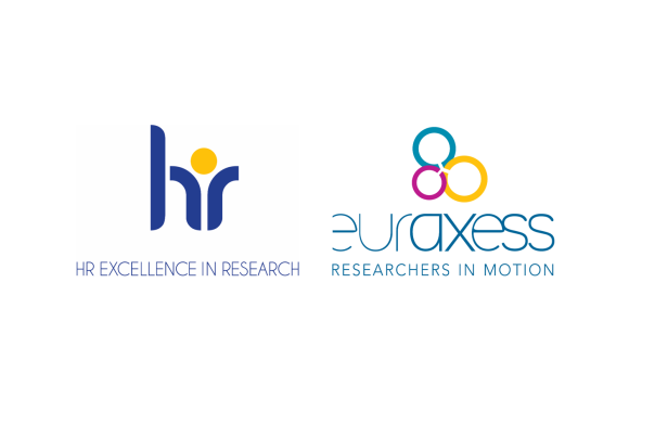 Logos label HR Excellence in research - EURAXESS