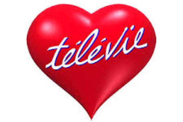 Logo du Télévie - un coeur rouge 