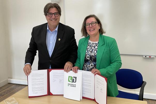 Signature d'un accord avec l'Université du Québec à Trois-Rivières
