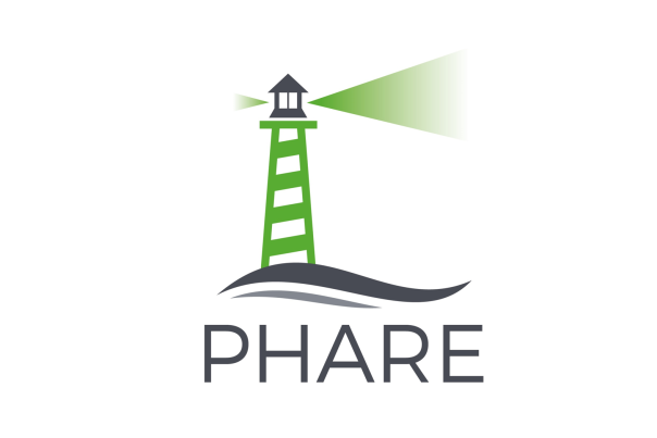 Logo du dispositif PHARE (Protection harcèlement étudiants de l'UNamur)