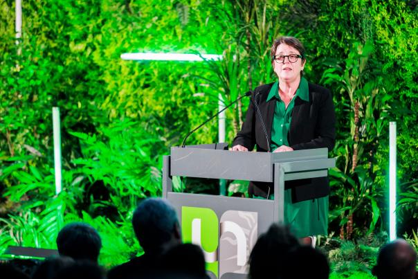 Anniack Castiaux, Rectrice de l'Unamur prononce son discours 2024