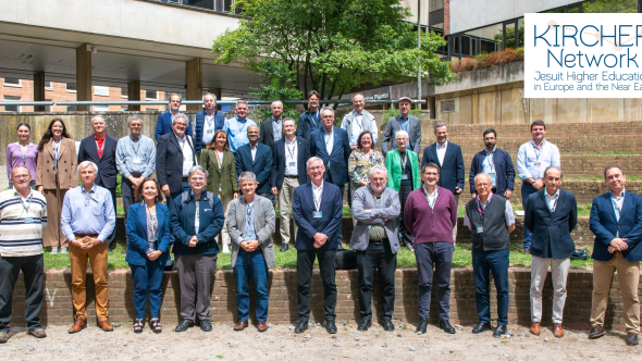 PHoto de groupe des Présidents et Doyens du réseau Kircher