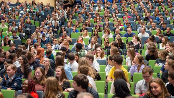 Rentrée étudiants auditoire 