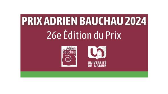 Visuel prix Bauchau 2024