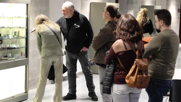 Visite des collections de physique