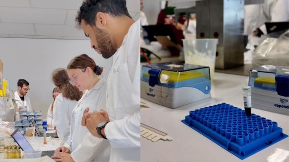 Etudiants qui ont suivi la Summer School en microbiologie