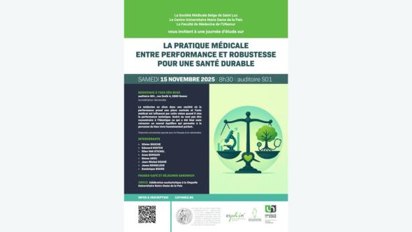 Affiche de la journée d'étude