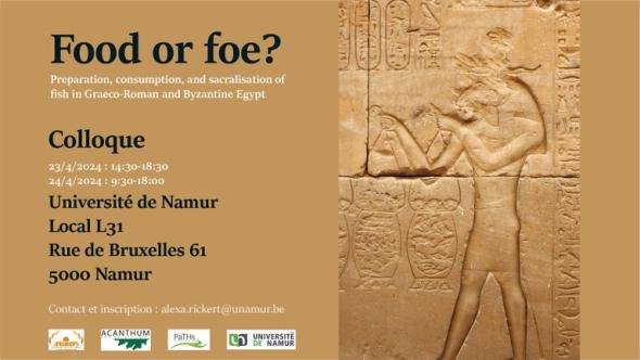 Colloque Food or foe