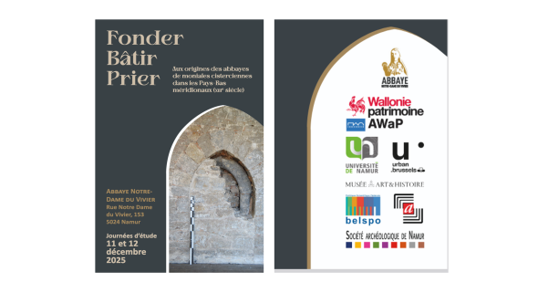 Affiche du colloque avec logos des sponsors