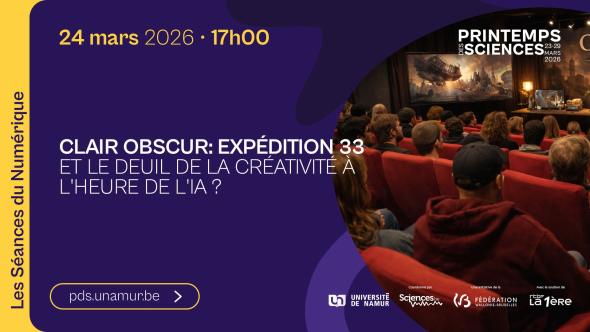 affiche playconférence clair-obscur