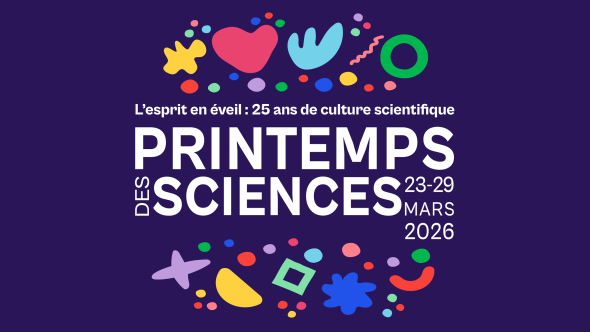 Affiche Printemps des Sciences 2026