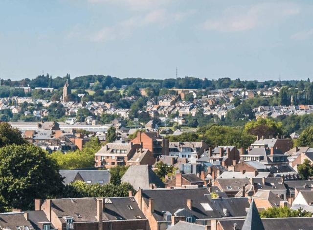 Vue de la ville de Namur depuis la citadelle