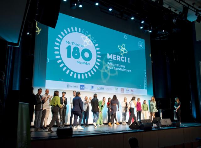 Remise des prix lors de MT180