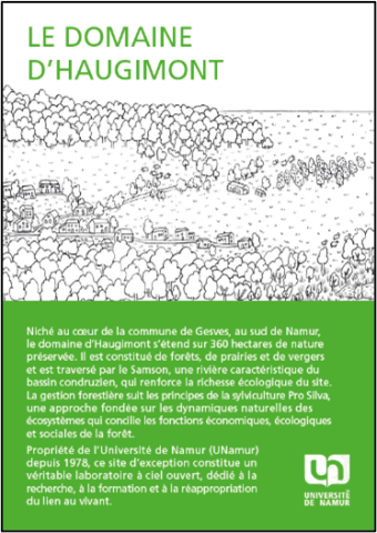 Couverture de la brochure générale "Domaine d'Haugimont"