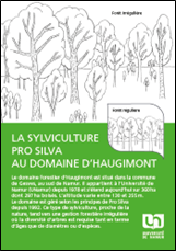 Coucerture de la brochure sylviculture du omaine d'Haugimont