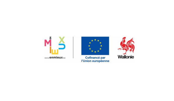 Logo "EnMieux-Europe-Wallonie" du projet MIRVALIS