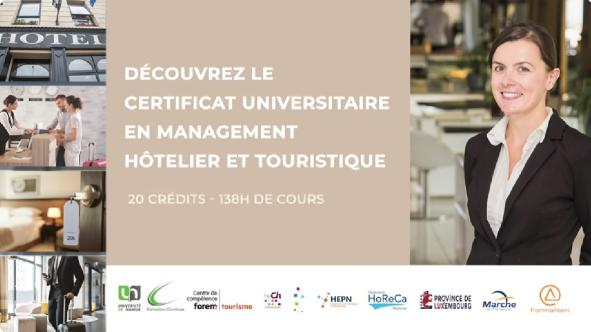 Présentation du Certificat en management hôtelier et touristique