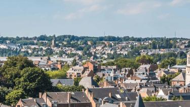 Vue de la ville de Namur depuis la citadelle