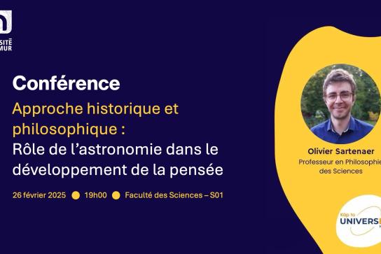 Visuel de la conférence du Kàp UNIVERSEH