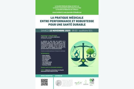 Affiche de la journée d'étude