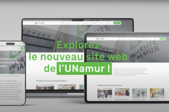 Le nouveau site UNamur