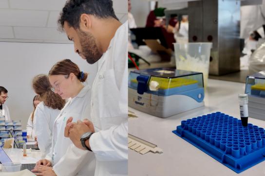 Etudiants qui ont suivi la Summer School en microbiologie