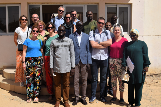 photo délégation sénégal