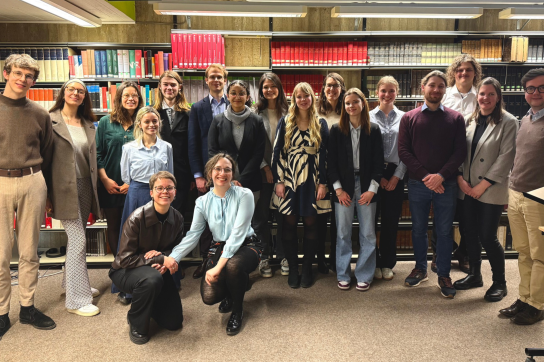 Photo de groupe Fil rouge en Fac de droit