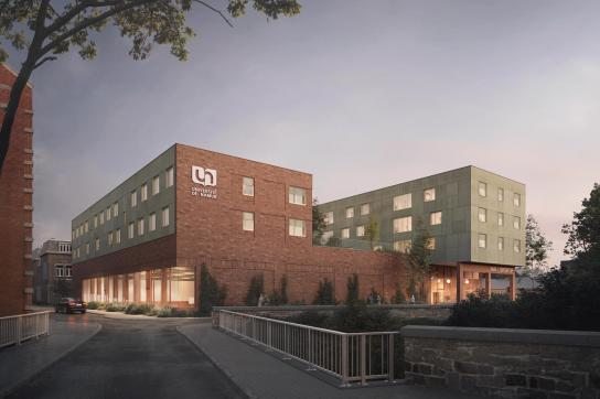 Projet du nouveau hall sportif